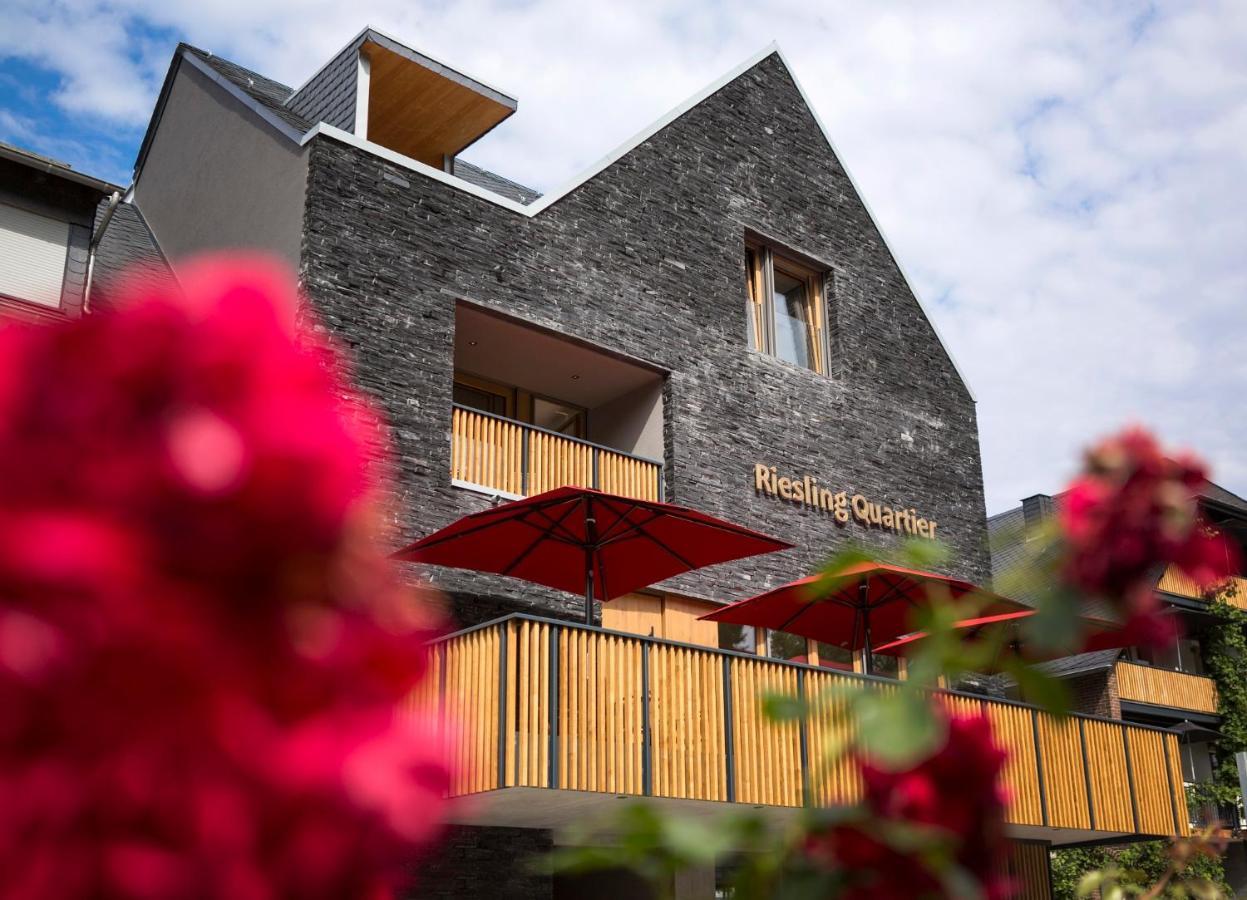 Rieslingquartier - Mosel Wein Hotel Kröv Exterior foto