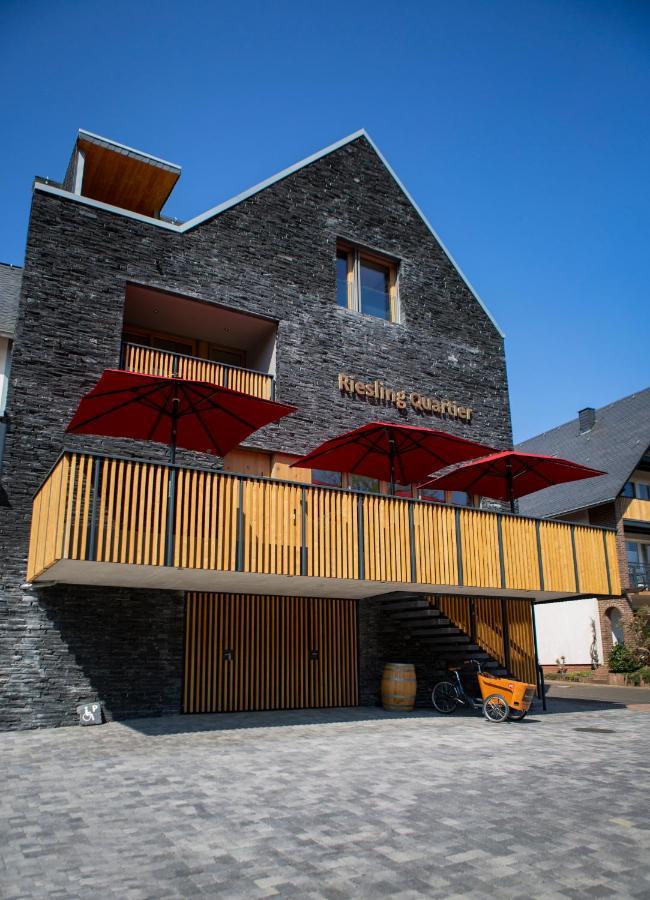 Rieslingquartier - Mosel Wein Hotel Kröv Exterior foto